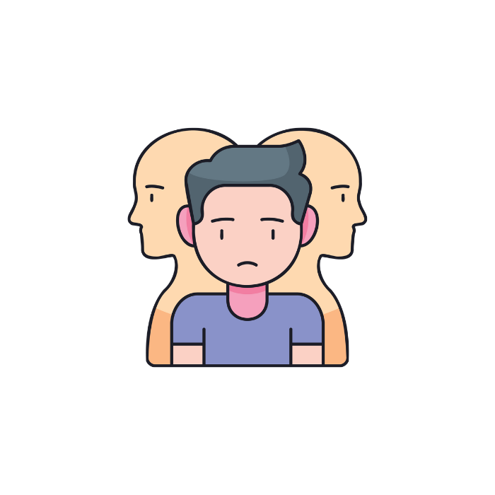 Dissociation & depersonalization therapy session supporting individuals in managing emotional disconnection, numbness, and identity confusion.