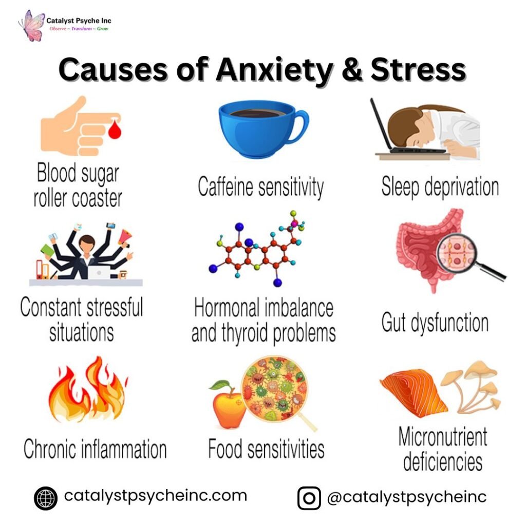Anxiety & Stress - Causes of Anxiety & Stress