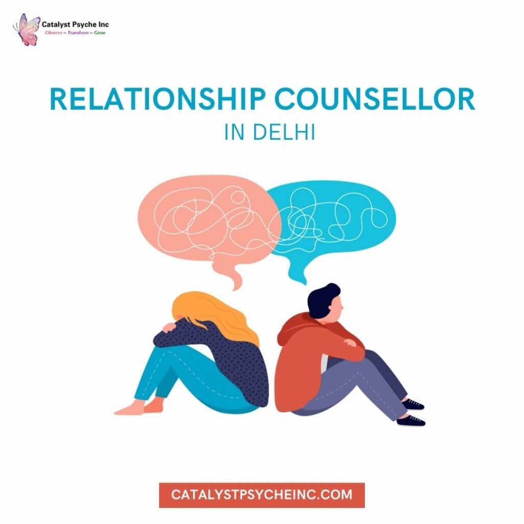 Relationship counsellor in Delhi offering professional couples therapy, conflict resolution, and guidance to strengthen relationships.