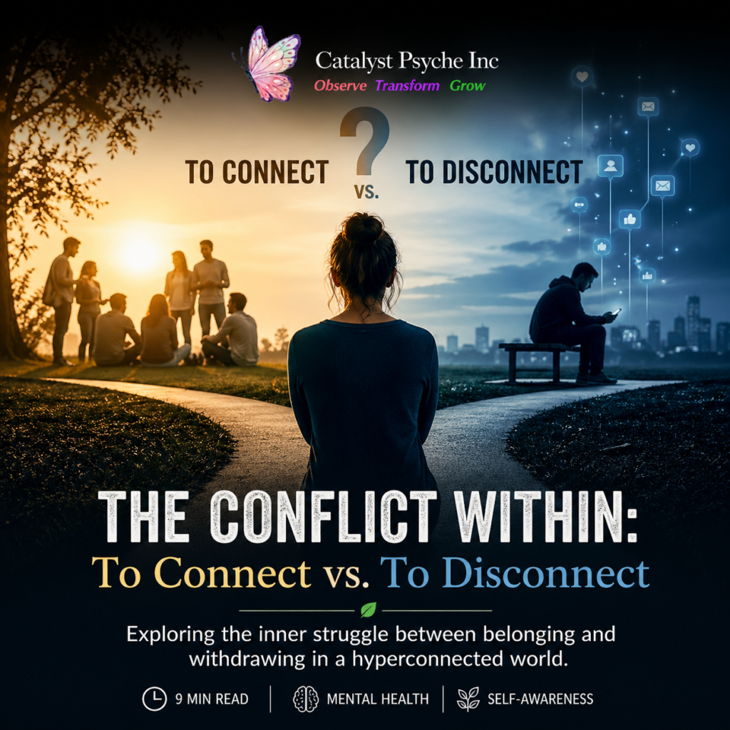 The Conflict Within: To Connect vs. To Disconnect