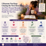 5 Reasons You Keep Chasing the Next Best Thing — And How Present-Moment Awareness and Gratitude Can Finally Set You Free