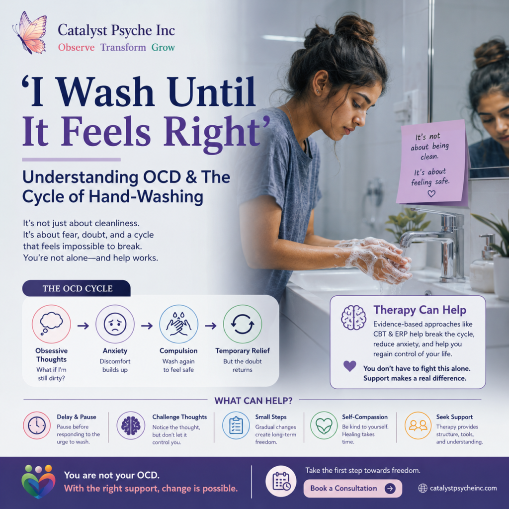 Understanding OCD - Why Can’t I Stop Washing Hands/Body?