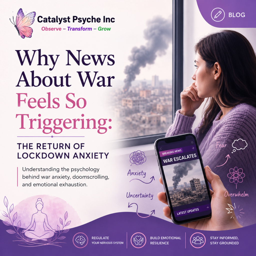 7 Psychological Reasons Why War News Triggers Anxiety and Lockdown Trauma Again