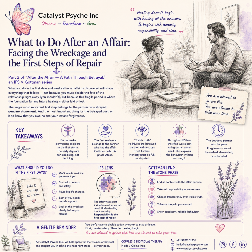 After the Affair — A Path Through Betrayal