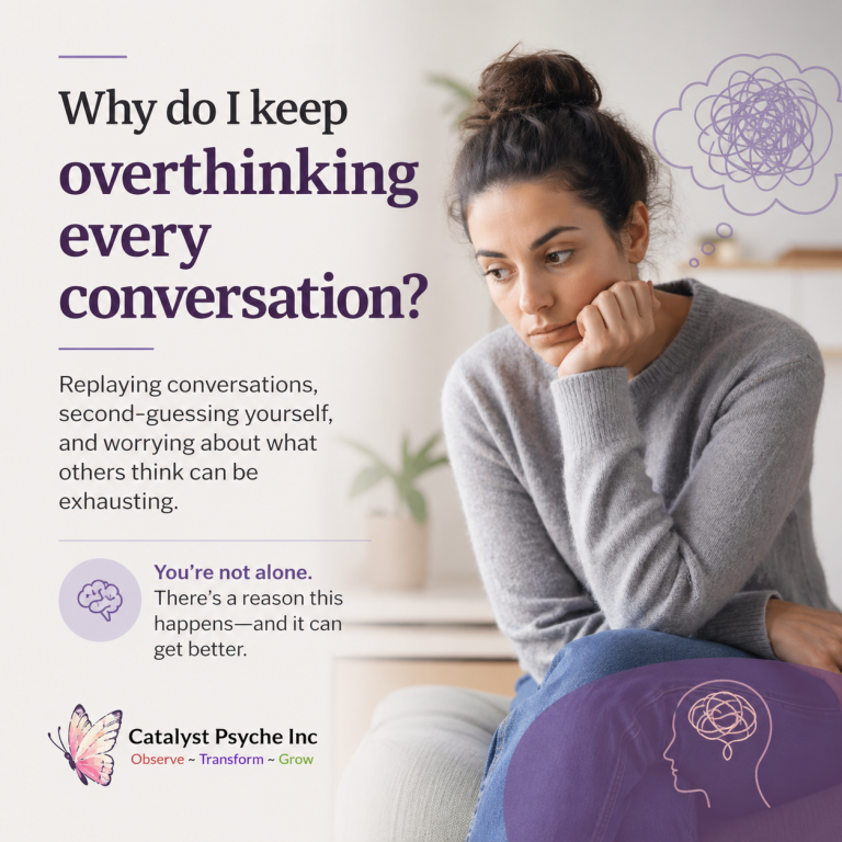 overthinking every conversation anxiety