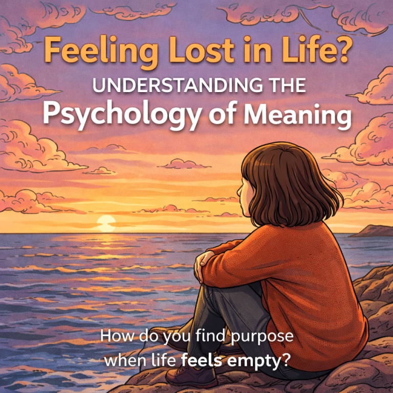 Feeling lost in life... Find meaning in life through psychology